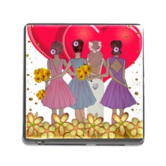 Girl Power Memory Card Reader (square 5 Slot) by burpdesignsA