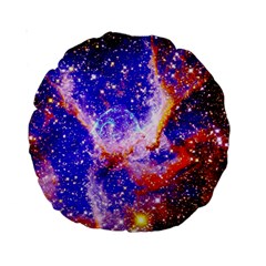 Galaxy Nebula Stars Space Universe Standard 15  Premium Round Cushions by Sapixe