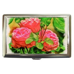 Figure Watercolor Art Nature Cigarette Money Case by Sapixe