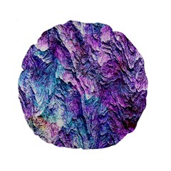 Background Peel Art Abstract Standard 15  Premium Flano Round Cushions by Sapixe