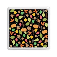 Thanksgiving Pattern Memory Card Reader (square) by Valentinaart