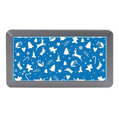 Christmas Pattern Memory Card Reader (mini) by Valentinaart
