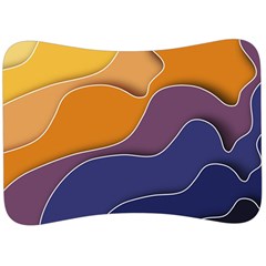 Autumn Copyspace Wallpaper Velour Seat Head Rest Cushion by Sapixe