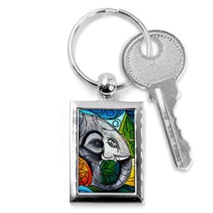 Graffiti The Art Of Spray Mural Key Chains (rectangle)  by Sapixe
