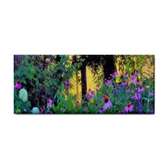 Hazy Morning Sunrise In My Rubio Garden Hand Towel by myrubiogarden