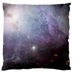 Orion Nebula Pastel Violet Purple Turquoise Blue Star Formation  Large Cushion Case (two Sides) by genx