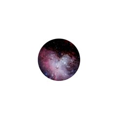 Eagle Nebula Wine Pink And Purple Pastel Stars Astronomy 1  Mini Buttons by genx