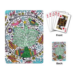 Snowglobe Playing Cards Single Design by chellerayartisans