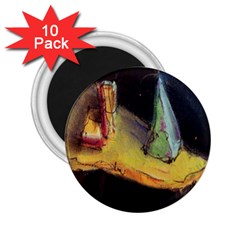 Cosmicchristmastree 2 25  Magnets (10 Pack)  by chellerayartisans