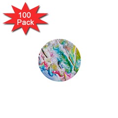 Art Abstract Abstract Art 1  Mini Buttons (100 Pack)  by Wegoenart