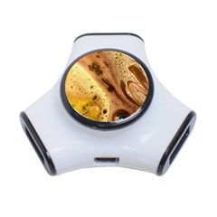 Abstract Art Modern Detail Macro 3-port Usb Hub by Wegoenart