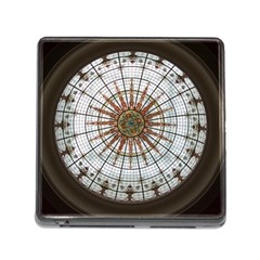 Dome Glass Architecture Glass Dome Memory Card Reader (square 5 Slot) by Wegoenart