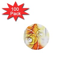 Tree Atmosphere Advent 1  Mini Buttons (100 Pack)  by Wegoenart