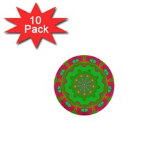 Abstract Art Abstract Background Pattern 1  Mini Buttons (10 Pack)  by Wegoenart