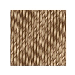 Woven Rope Texture Textures Rope Small Satin Scarf (square) by Wegoenart