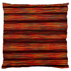 Colorful Abstract Background Strands Large Flano Cushion Case (two Sides) by Wegoenart