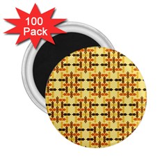 Abstract Background Vintage 2 25  Magnets (100 Pack)  by Wegoenart