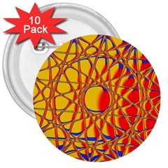 Graphic Design Graphic Design 3  Buttons (10 Pack)  by Wegoenart
