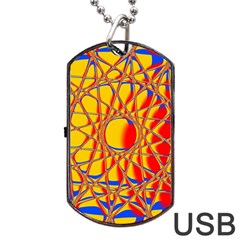 Graphic Design Graphic Design Dog Tag Usb Flash (one Side) by Wegoenart