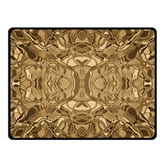 Abstract #8   Iii   Antique 6000 Double Sided Fleece Blanket (small)  by KesaliSkyeArt