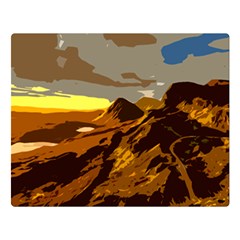 Scotland Monti Mountains Mountain Double Sided Flano Blanket (large)  by Pakrebo