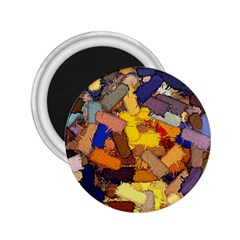 Texture Painting Plot Graffiti 2 25  Magnets by Pakrebo