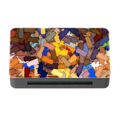 Texture Painting Plot Graffiti Memory Card Reader With Cf by Pakrebo