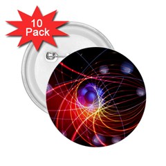 Physics Quantum Physics Particles 2 25  Buttons (10 Pack)  by Pakrebo