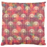 Colorful Background Abstract Large Flano Cushion Case (Two Sides) Back