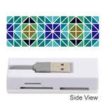 Mosaic Triangle Symmetry Memory Card Reader (Stick) Front