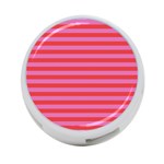 Stripes Striped Design Pattern 4-Port USB Hub (Two Sides) Front