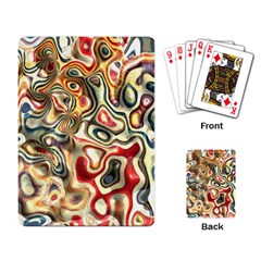 Abstract Background Pattern Art Playing Cards Single Design by Pakrebo