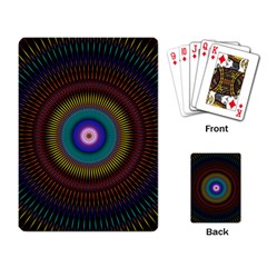 Artskop Kaleidoscope Pattern Playing Cards Single Design by Pakrebo