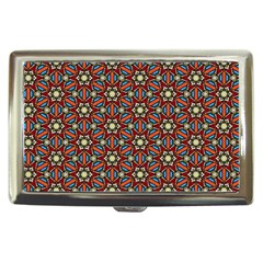 Pattern Stained Glass Church Cigarette Money Case by Pakrebo