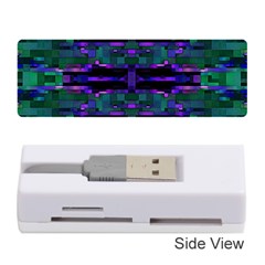 Abstract Pattern Desktop Wallpaper Memory Card Reader (stick) by Pakrebo