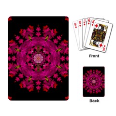 The Star Above Everything Shining Clear And Bright Playing Cards Single Design by pepitasart