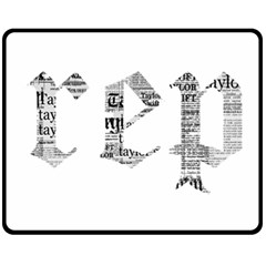 Taylor Swift Fleece Blanket (medium)  by taylorswift
