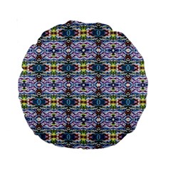 Ml-4-4 Standard 15  Premium Round Cushions by ArtworkByPatrick