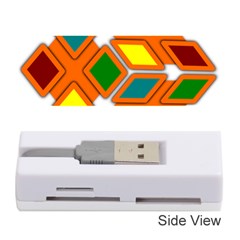 Shape Plaid Memory Card Reader (stick) by Mariart