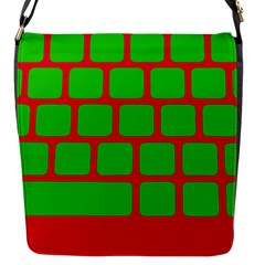 Keyboard Keys Computer Input Pc Flap Closure Messenger Bag (s) by Pakrebo