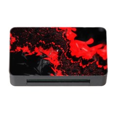 Red Black Fractal Mandelbrot Art Wallpaper Memory Card Reader With Cf by Pakrebo