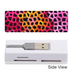 Mosaic Structure Pattern Background Memory Card Reader (stick) by Pakrebo