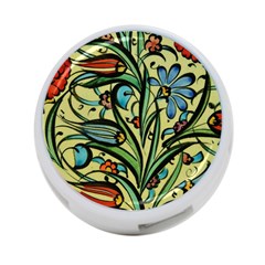 Mosaic Tile Art Ceramic Colorful 4-port Usb Hub (one Side) by Pakrebo