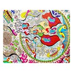 Supersonic Pyramid Protector Angels Double Sided Flano Blanket (Large)  Blanket Back
