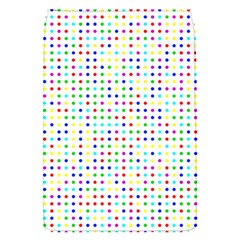 Dots Color Rows Columns Background Removable Flap Cover (s) by Pakrebo