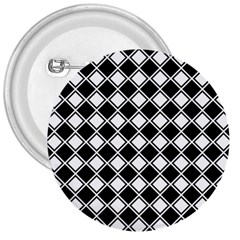 Square Diagonal Pattern 3  Buttons by Mariart