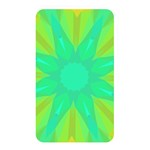 Kaleidoscope Background Green Memory Card Reader (Rectangular) Front