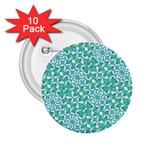 Colorful Abstract Print Pattern 2.25  Buttons (10 pack)  Front