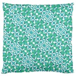 Colorful Abstract Print Pattern Large Flano Cushion Case (Two Sides) Front
