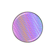 Diagonal Line Design Art Hat Clip Ball Marker (10 Pack) by LoolyElzayat